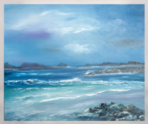 Sea - Original Canvas Oil Painting