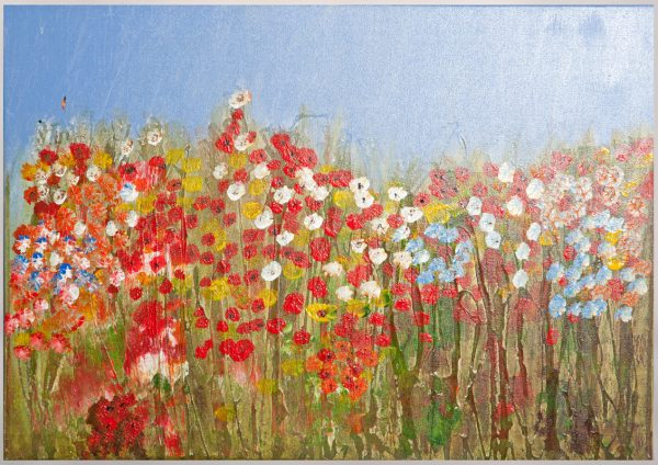 Poppies - Original Canvas Oil Painting