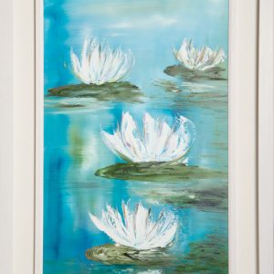 Water Lilies Oil Painting