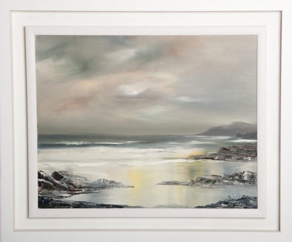 Grey Skies - Original Canvas Oil Painting