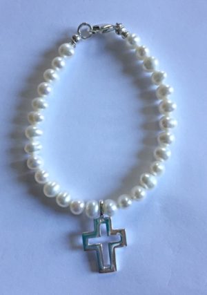 Holly Communion or Confirmation Bracelet