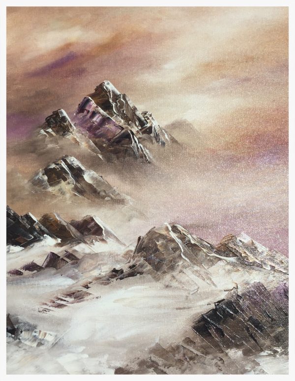 Mountain Way - Original Oil on Canvas