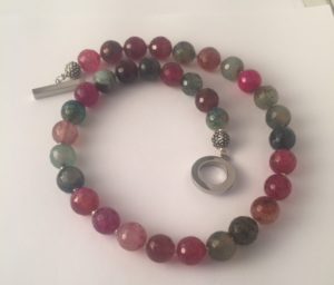 Great Amanda - Pink Agate Necklace
