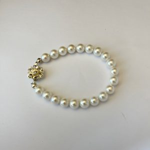 Pearls and Crystal Clasp