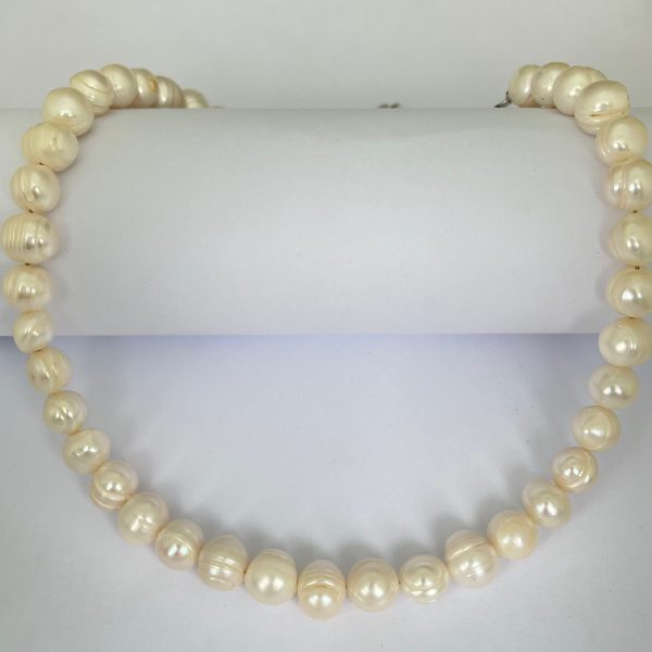 White Real Pearls