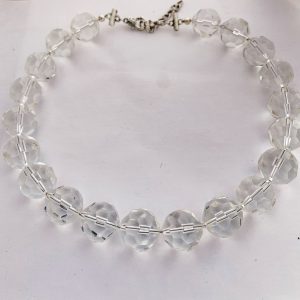 A Large Crystal Necklace
