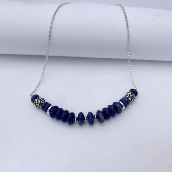 Lapis Lazuli and Sterling Silver necklace