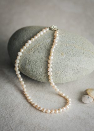 Single Strand Freshwater Pearl Necklace