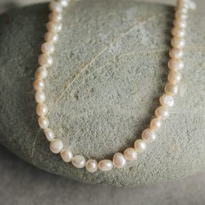 Single Strand Freshwater Pearl Necklace